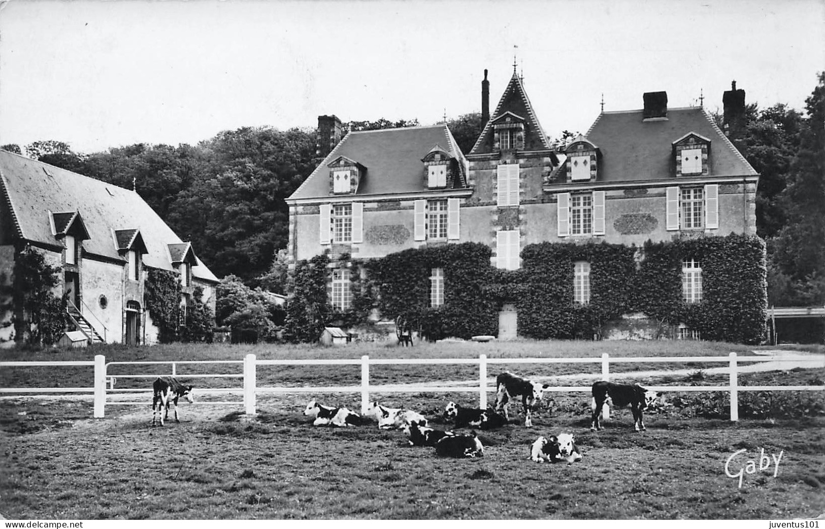 CPSM Le Merlerault-Château Des Authieux Du Puits-7   L2785 - Le Merlerault