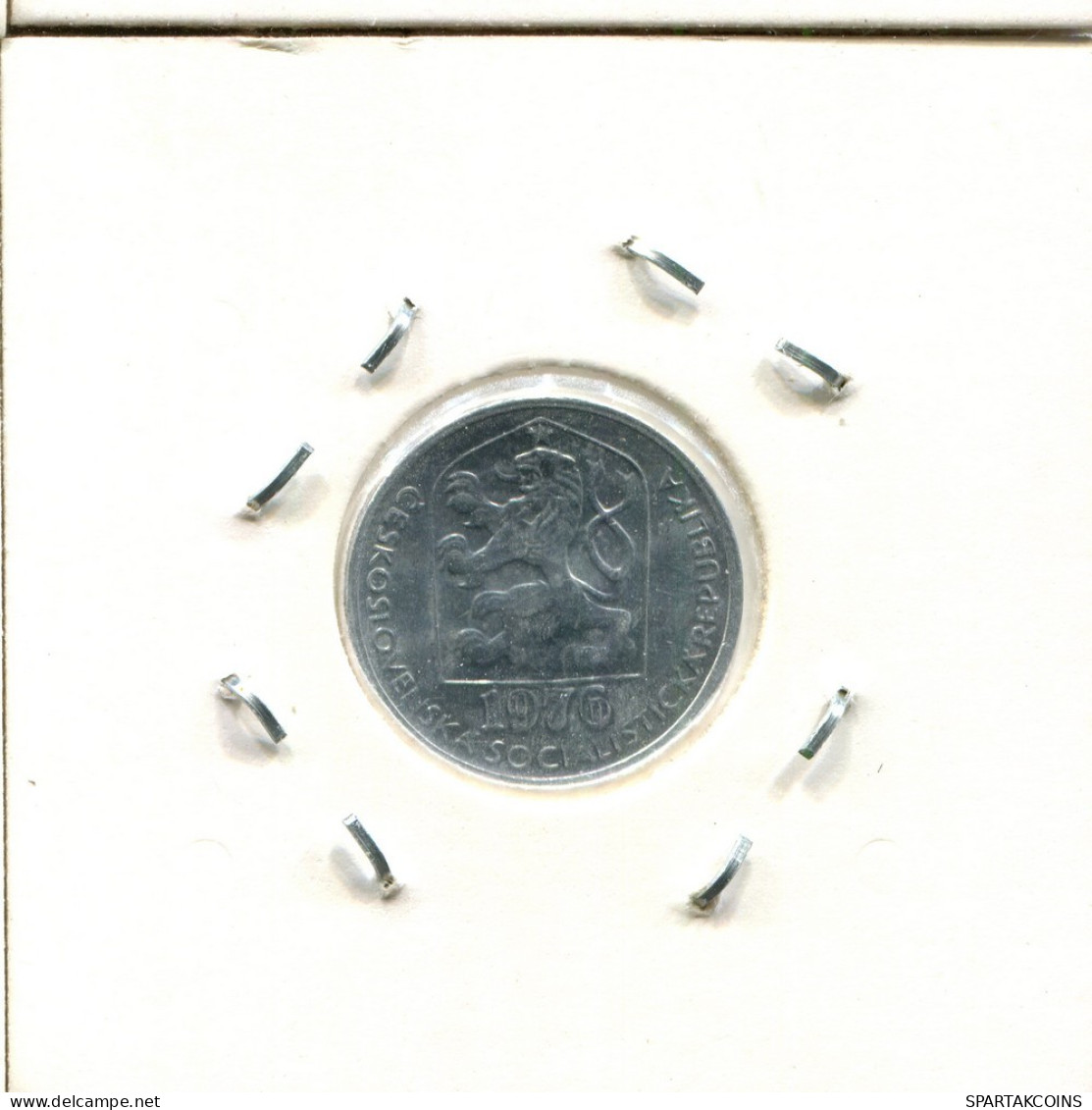 10 HALERU 1976 CHECOSLOVAQUIA CZECHOESLOVAQUIA SLOVAKIA Moneda #AS532.E.A - Cecoslovacchia