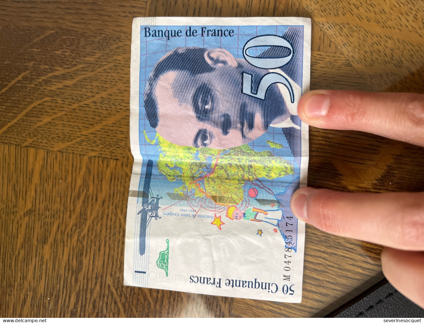 Billet 50 Francs 1999 - 50 F 1992-1999 ''St Exupéry''