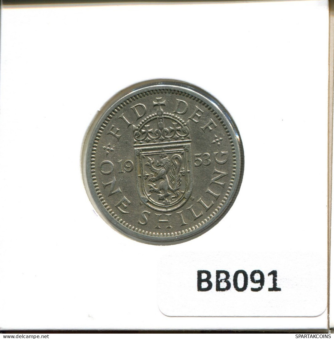 SHILLING 1953 UK GROßBRITANNIEN GREAT BRITAIN Münze #BB091.D.A - I. 1 Shilling