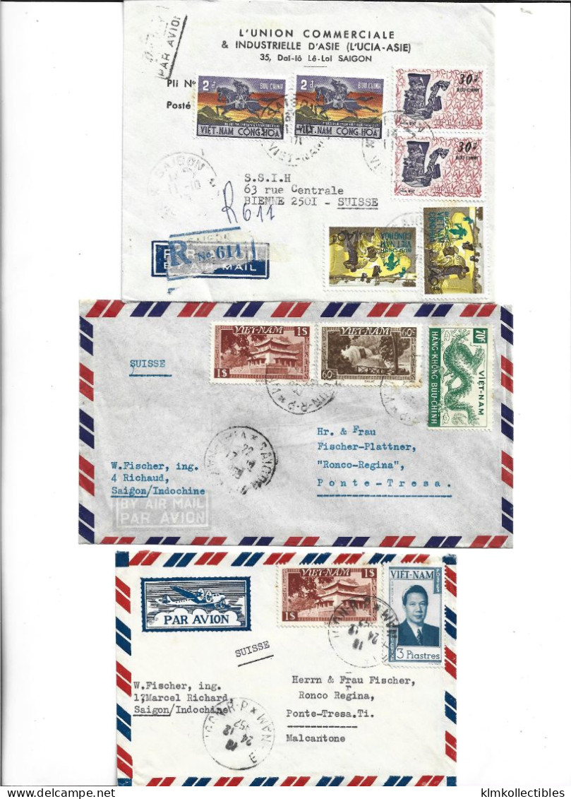 VIETNAM - POSTAL HISTORY LOT - Vietnam