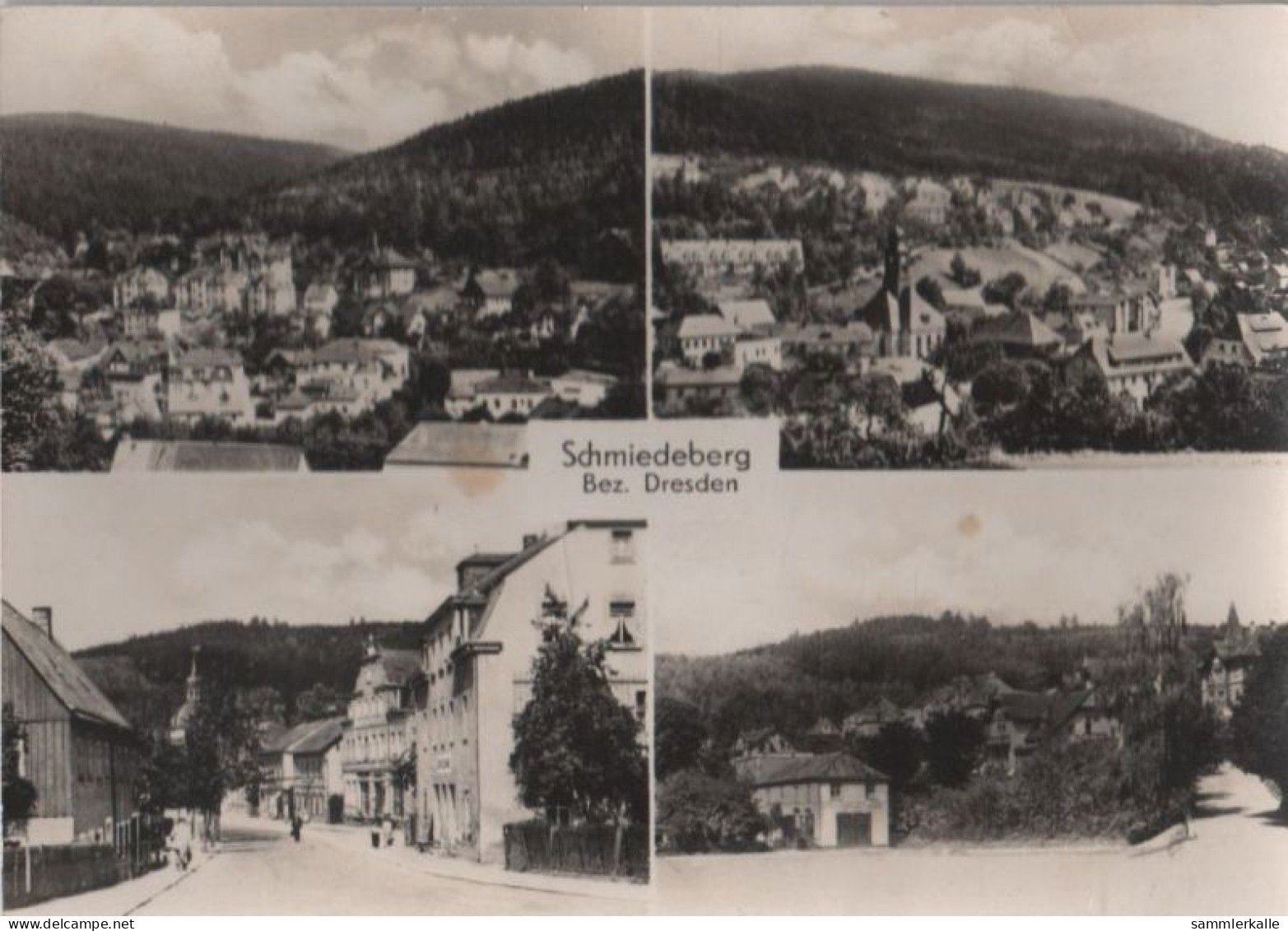 53133 - Schmiedeberg - Mit 4 Bildern - 1962 - Schmiedeberg (Erzgeb.)