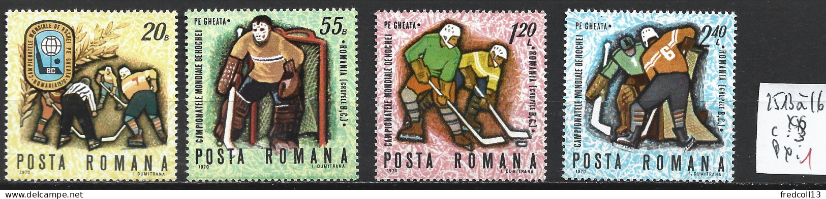 ROUMANIE 2513 à 16 ** Côte 3 € - Unused Stamps