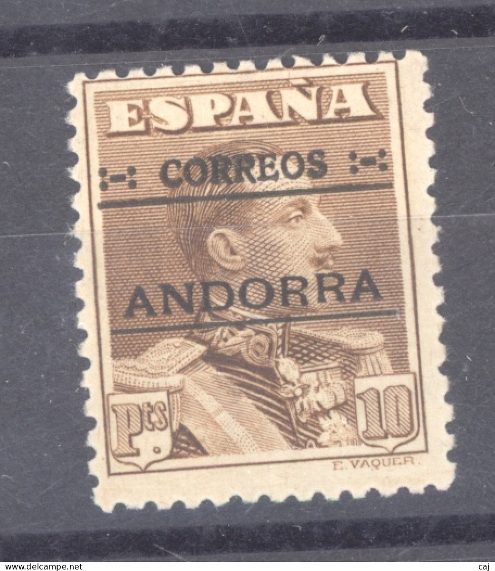 Andorra  :  Yv  12  * - Unused Stamps