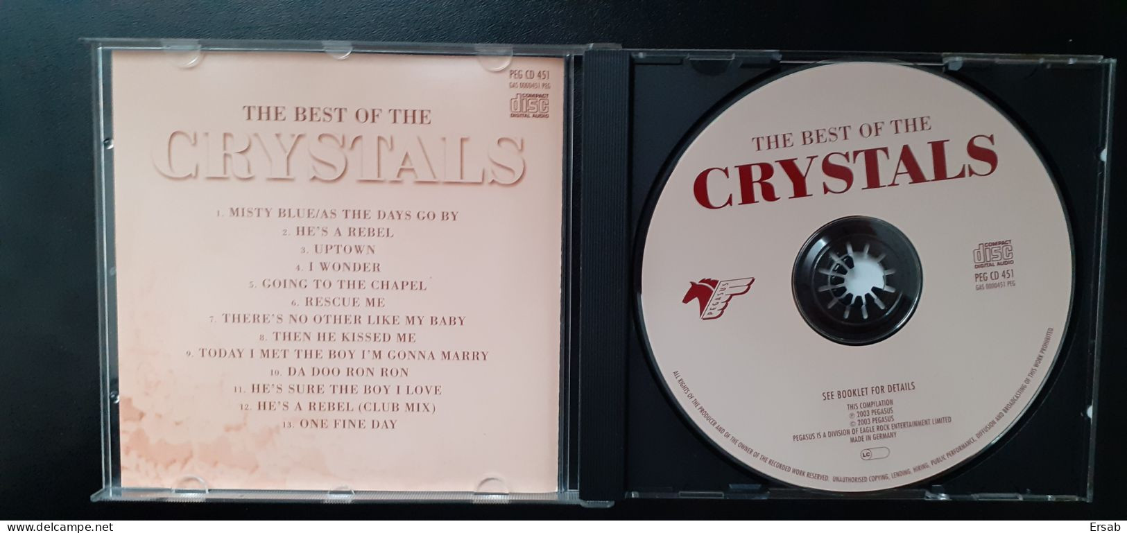 CD The Crystals The Best Of - Rock