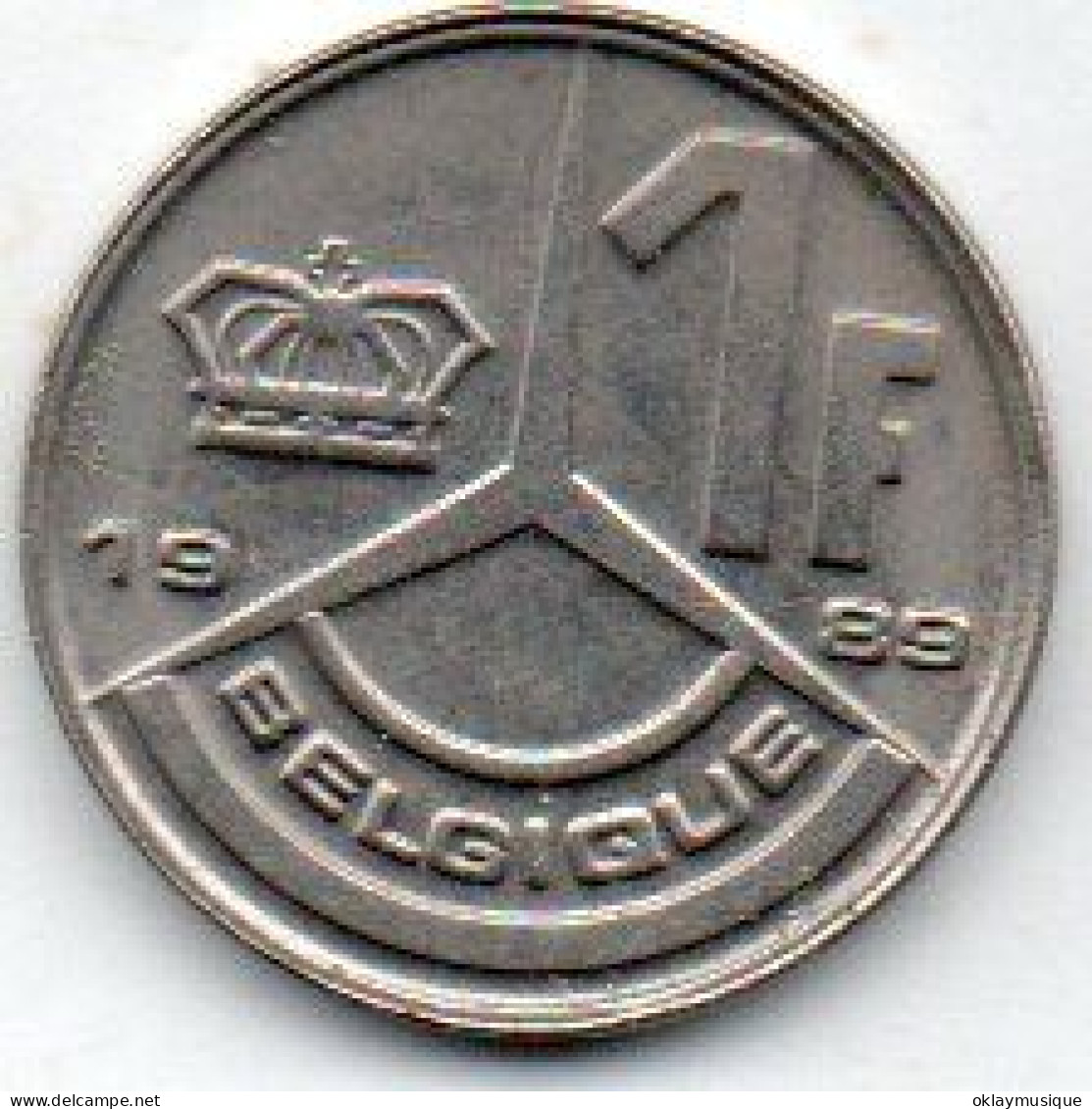 Belgique 1 Franc 1989 - 1 Franc