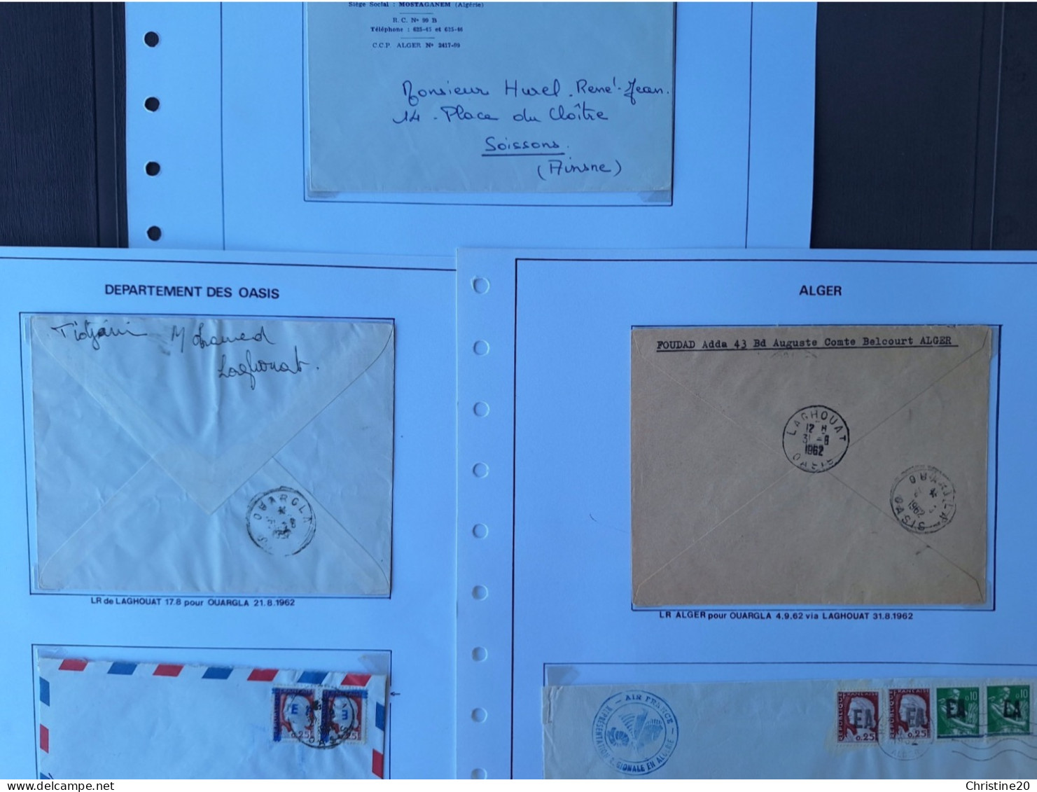France1962 Marianne De Decaris 5 Lettres Avec Surcharge EA TB  TB - 1960 Marianna Di Decaris