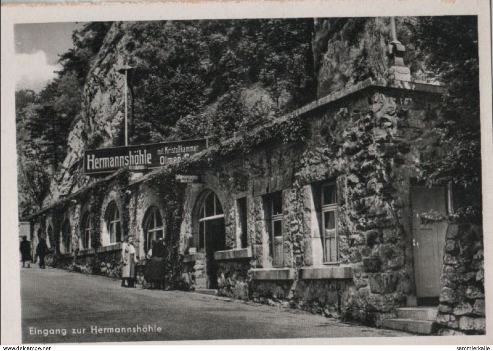 55171 - Oberharz-Rübeland - Eingang Zur Hermannshöhle - 1959 - Halberstadt