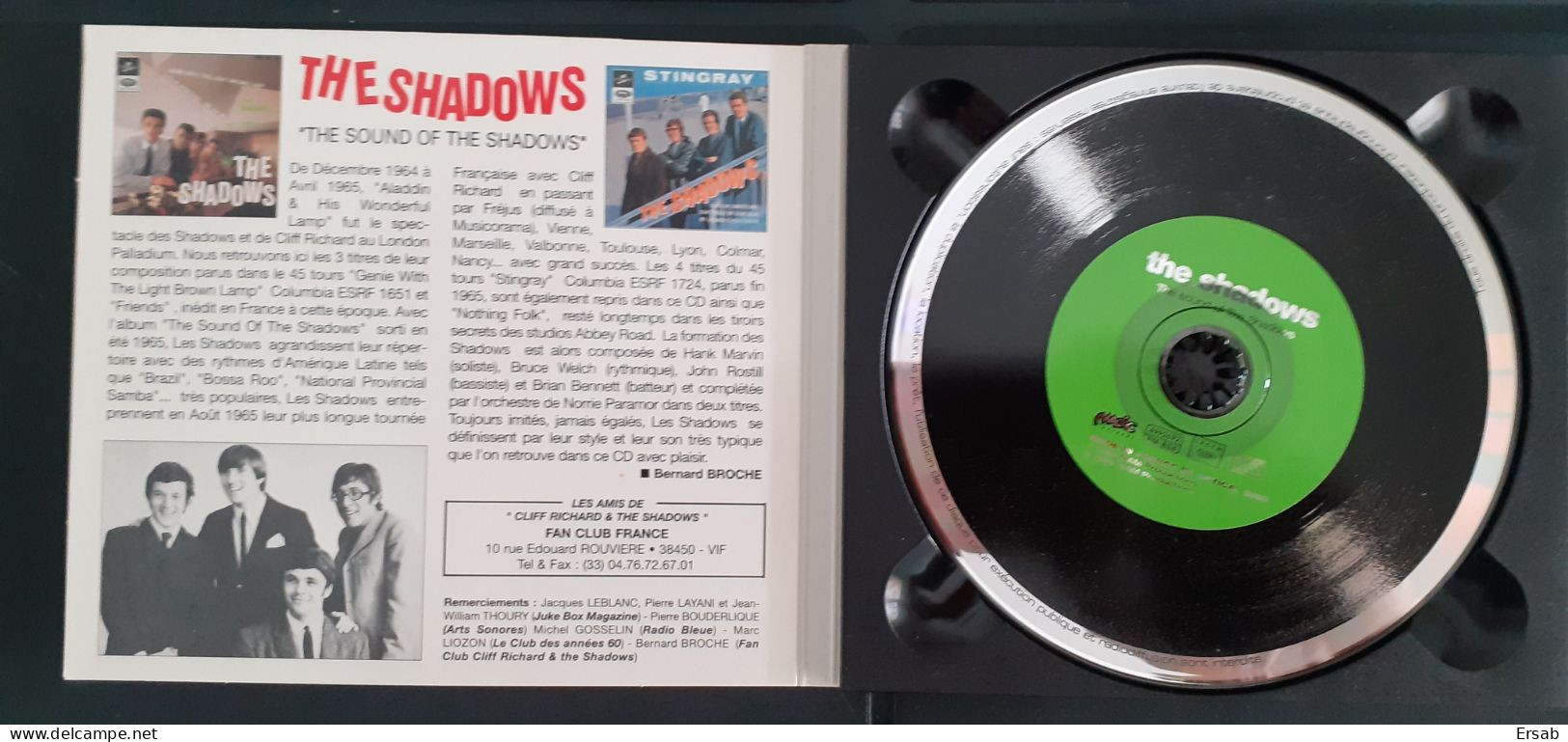 CD The Shadows The Sounds Of Digipak - Rock