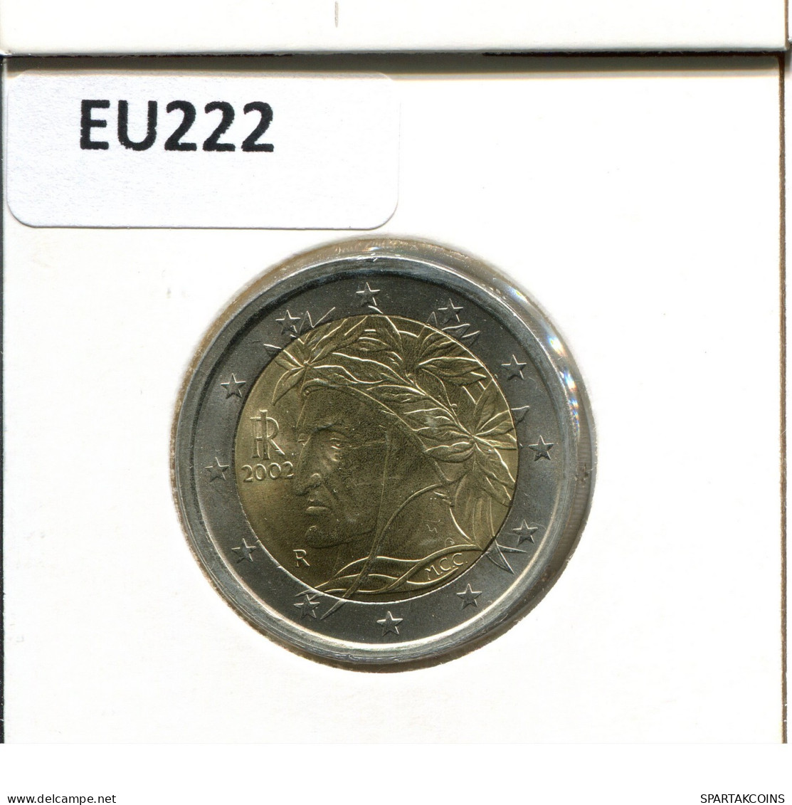 2 EURO 2002 ITALIA ITALY Moneda #EU222.E.A - Italie