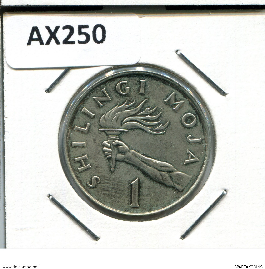 1 SHILLINGI 1984 TANZANIA Moneda #AX250.E.A - Tanzanía