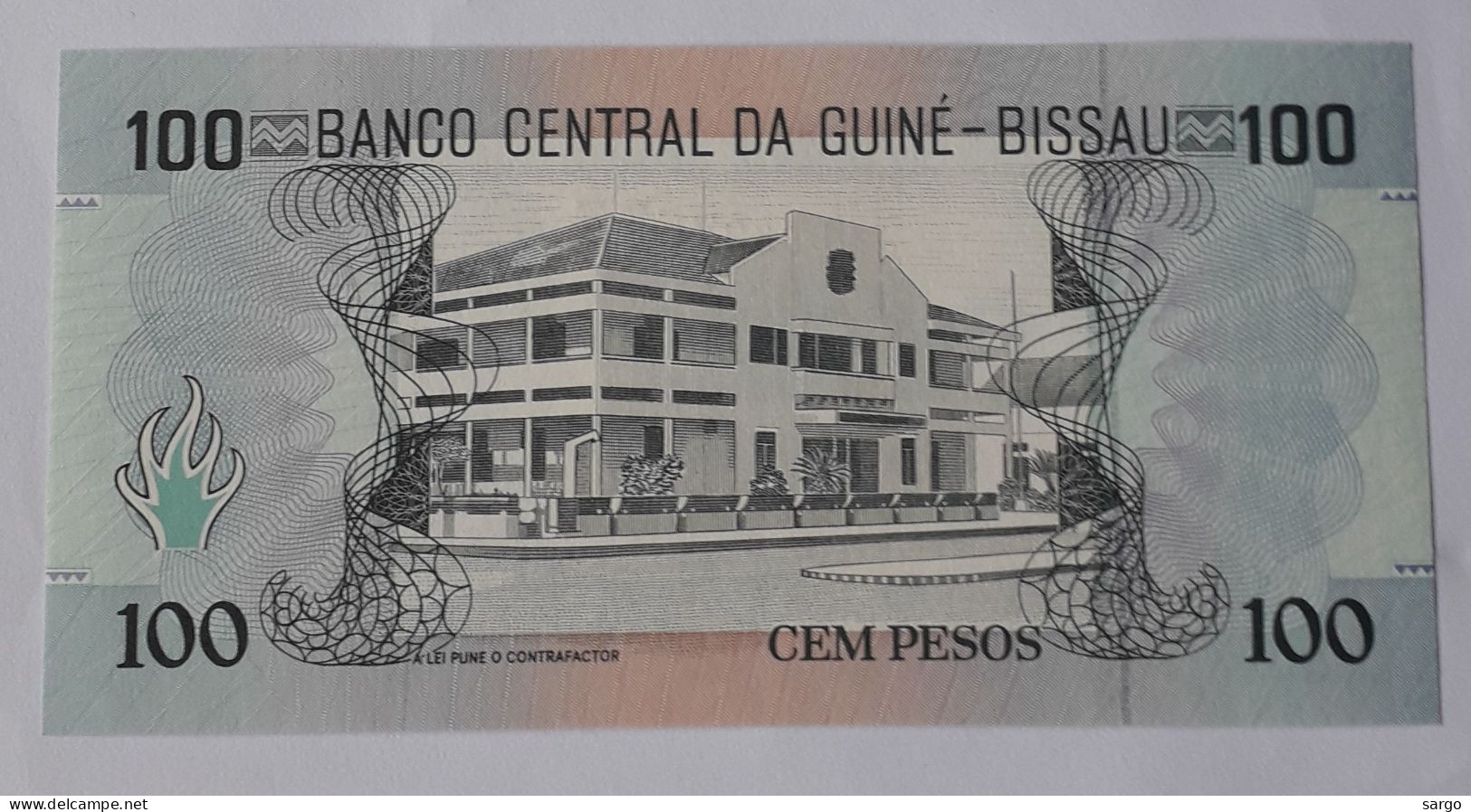 GUINEA BISSAU - 100 PESOS - 1990 - UNC - P 11 - BANKNOTES - PAPER MONEY - CARTAMONETA - - Guinea-Bissau