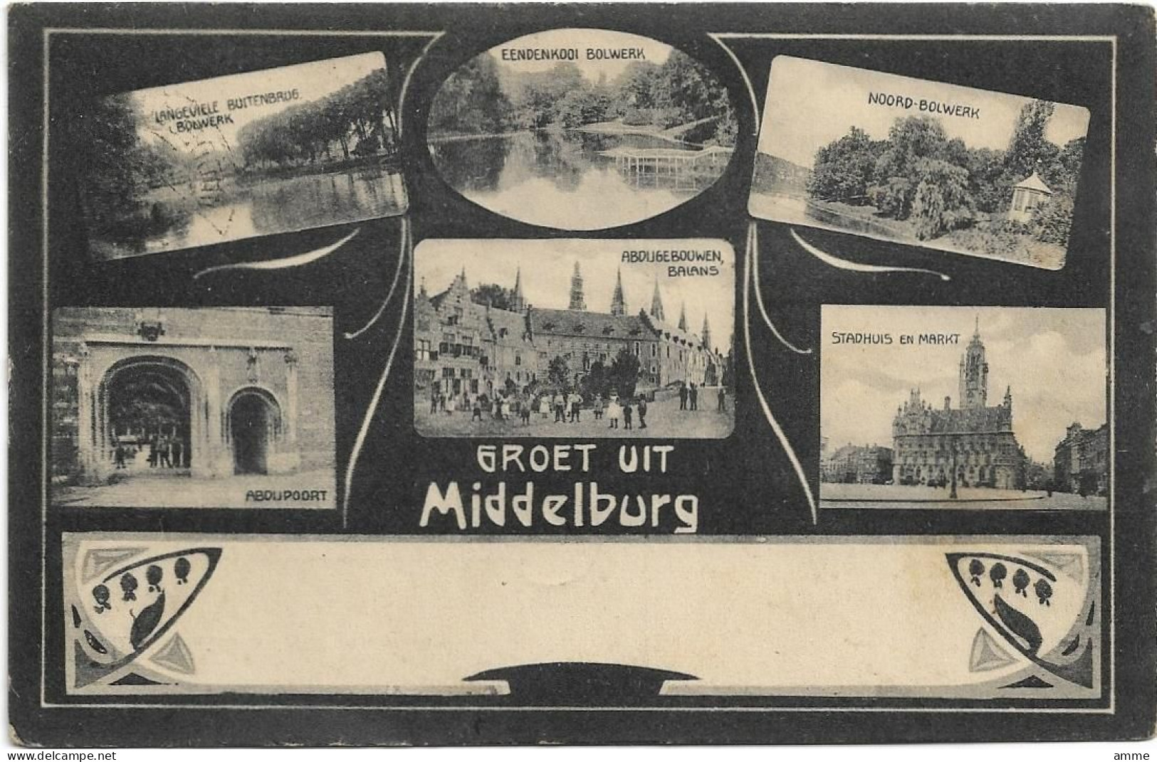 Middelburg   *  Groet Uit Middelburg - Middelburg