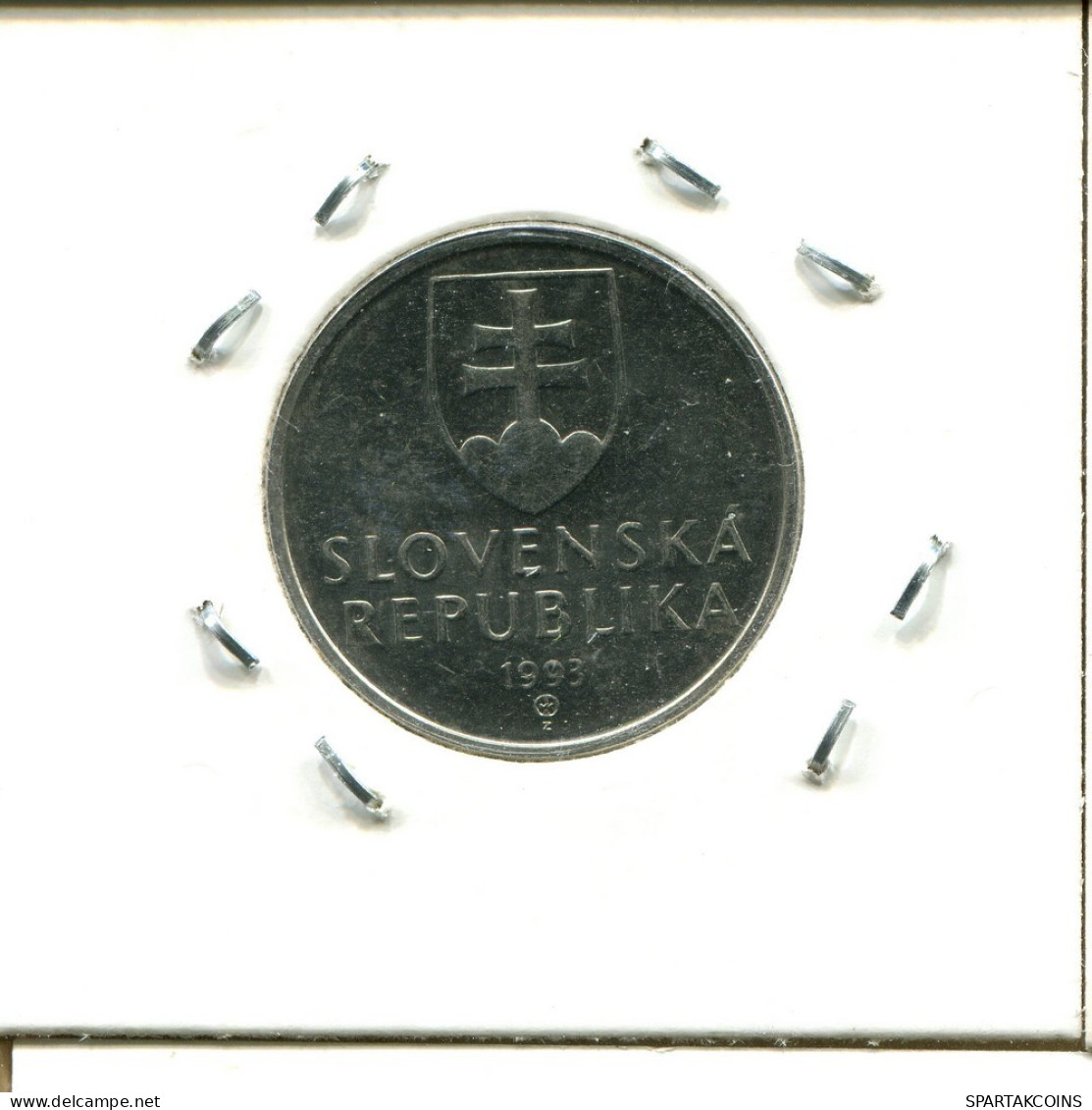 5 KORUN 1993 SLOWAKEI SLOVAKIA Münze #AS564.D.A - Slovakia