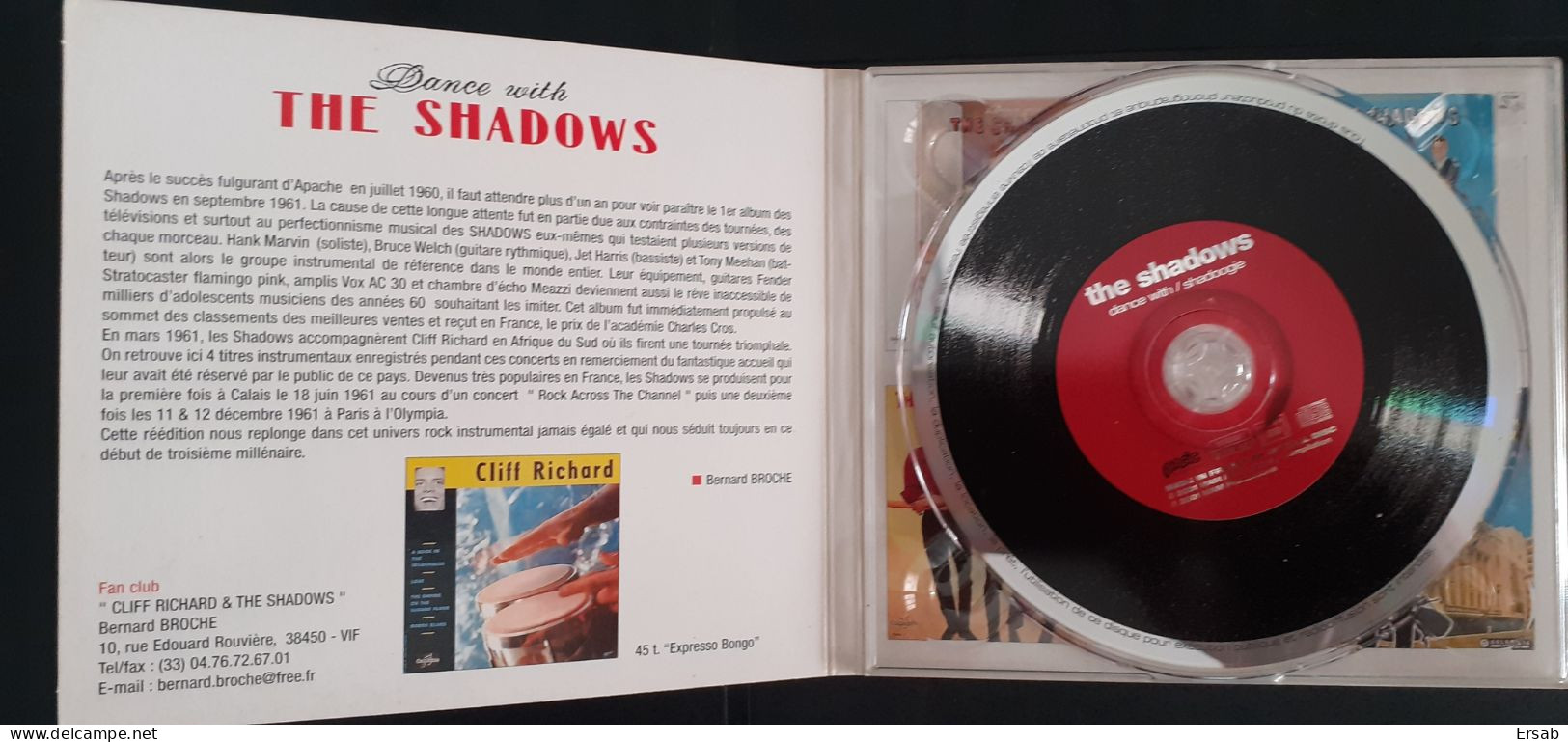 CD The Shadows Dance With Digipack Différent - Rock