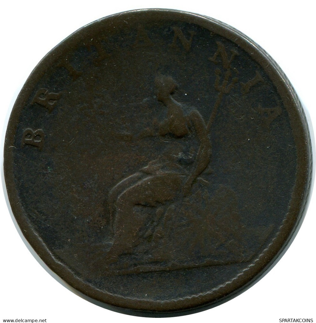 FARTHING 1806 UK GREAT BRITAIN Coin #AZ854.U.A - A. 1 Farthing