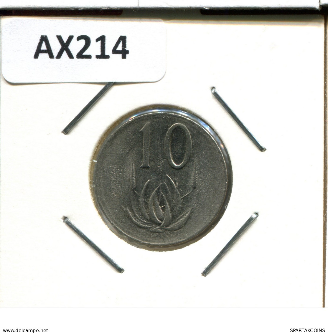 10 CENTS 1982 SUDAFRICA SOUTH AFRICA Moneda #AX214.E.A - Zuid-Afrika