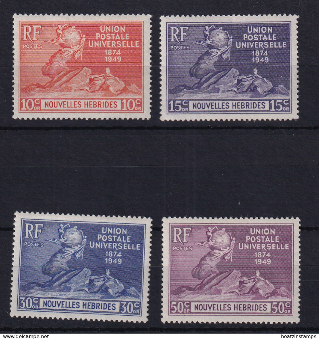 New Hebrides - French: 1949   U.P.U.   MH - Nuevos