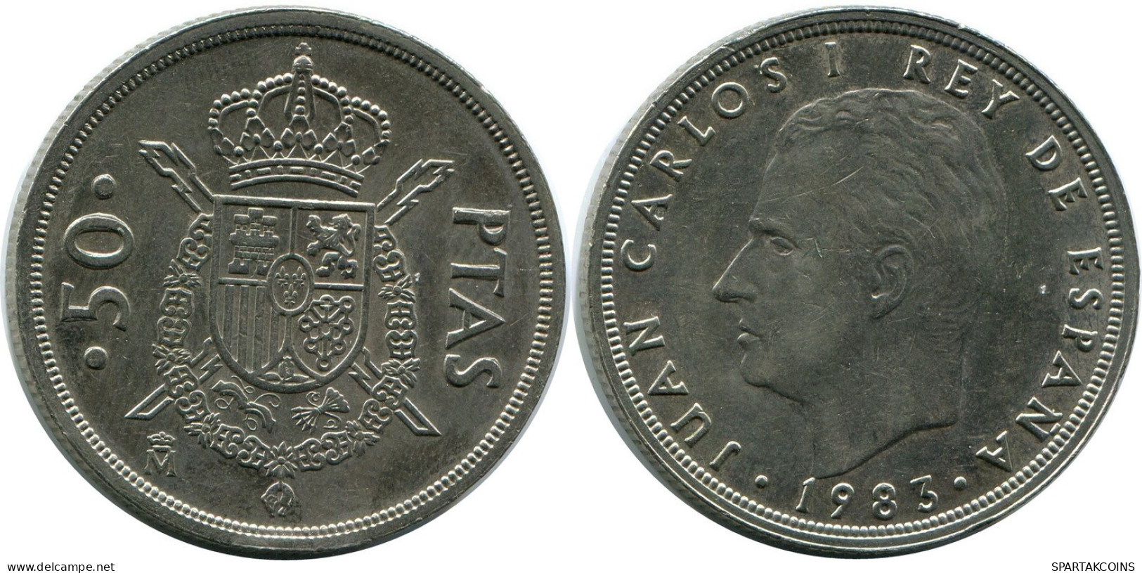 50 PESETAS 1983 ESPAÑA Moneda SPAIN #AR186.E.A - 50 Pesetas