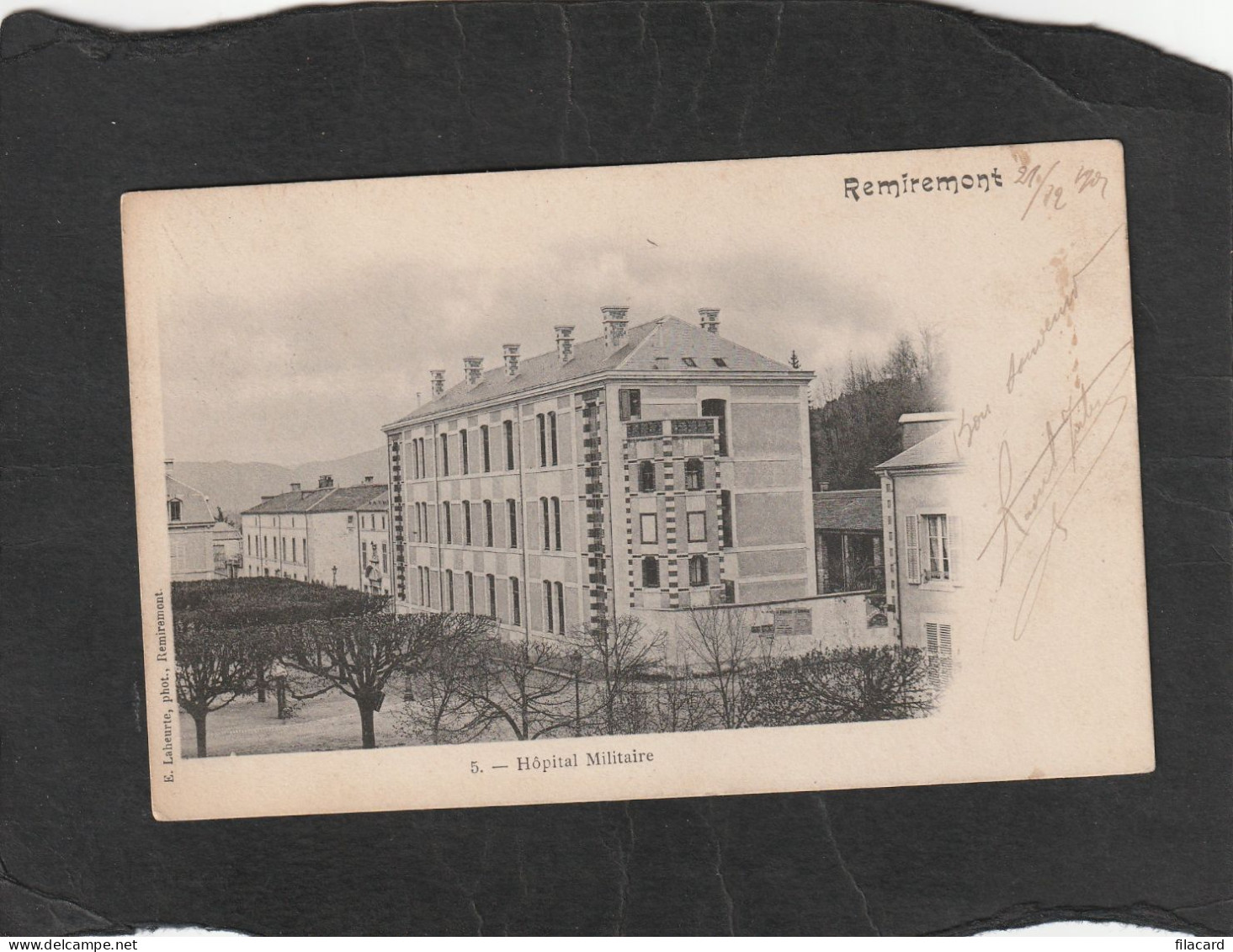 128103         Francia,   Remiremont,   Hopital   Militaire,   VG   1902 - Remiremont