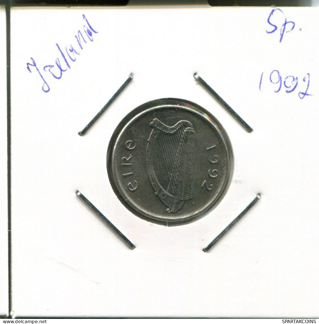 5 PENCE 1992 IRLAND IRELAND Münze #AN602.D.A - Irlande