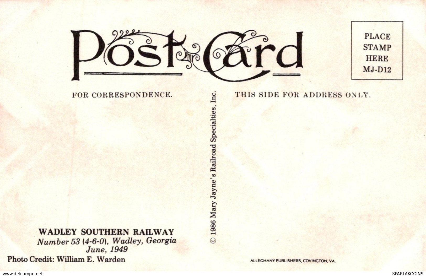 TRAIN RAILWAY Transport Vintage Postcard CPSMF #PAA386.A - Treinen