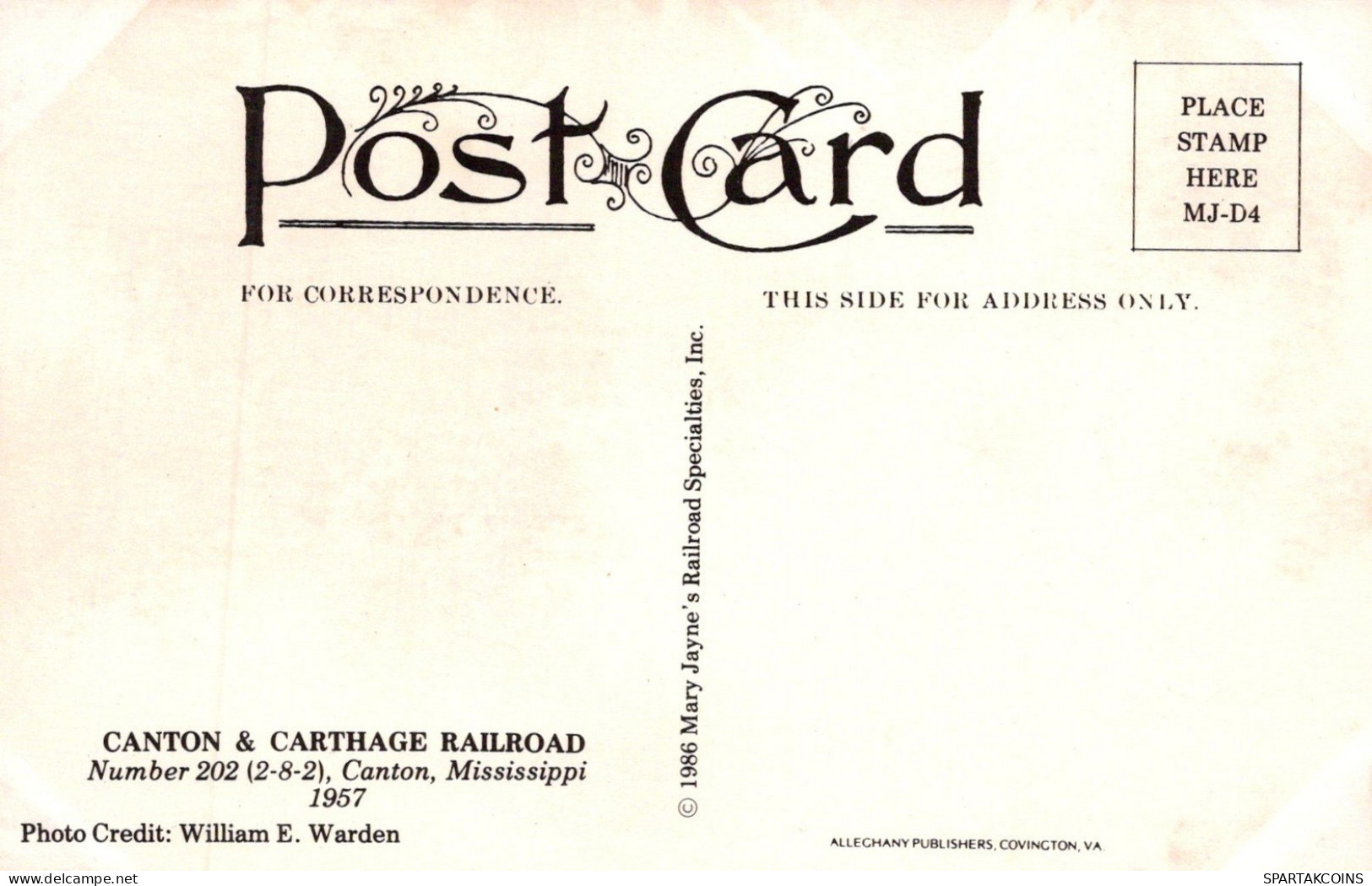 TREN TRANSPORTE Ferroviario Vintage Tarjeta Postal CPSMF #PAA387.A - Treinen