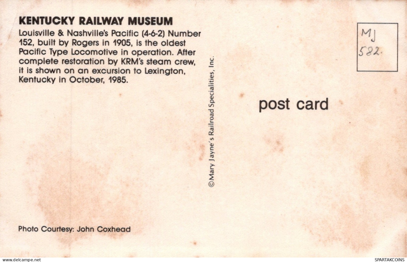 TRAIN RAILWAY Transport Vintage Postcard CPSMF #PAA371.A - Treinen