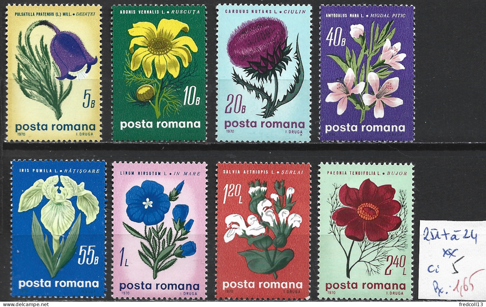 ROUMANIE 2517 à 24 ** Côte 5 € - Unused Stamps