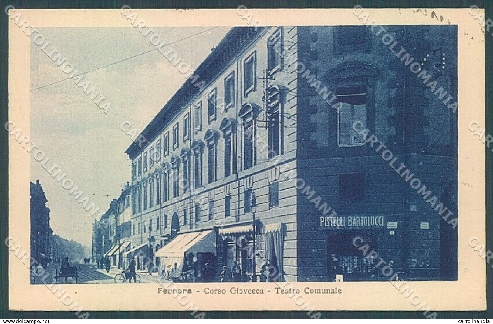 Ferrara Città Teatro Corso Giovecca Alterocca 25796 Cartolina JK4579 - Ferrara
