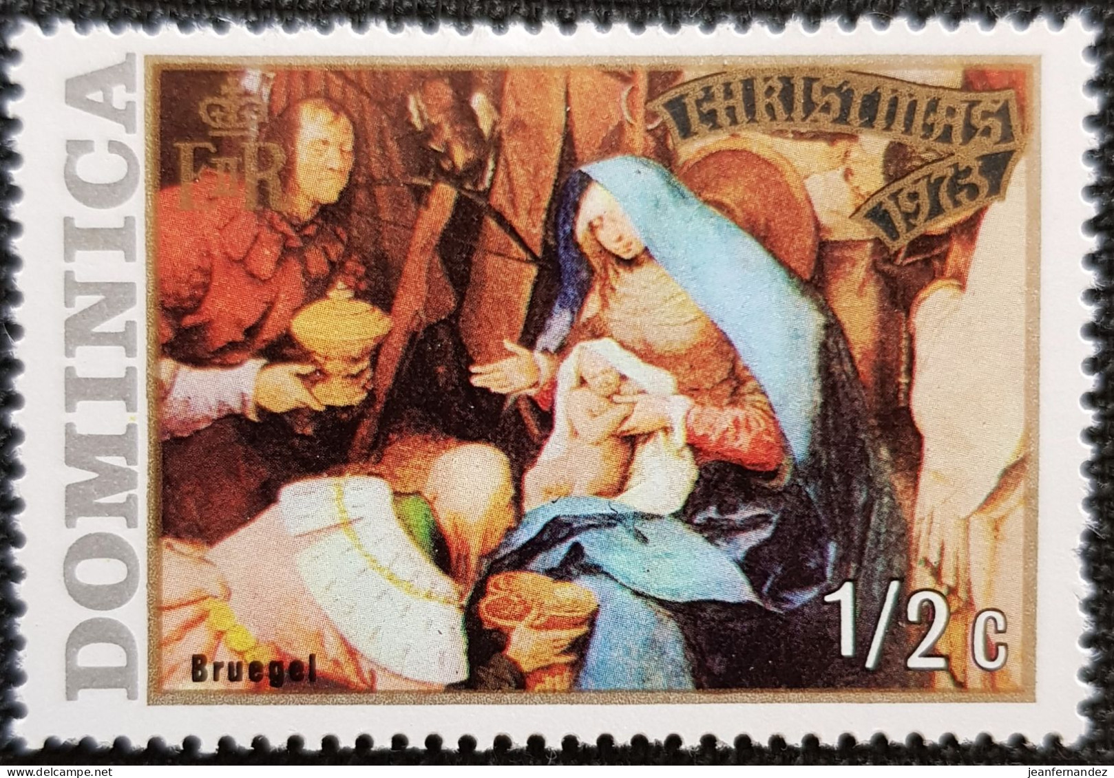 Dominique 1973 Christmas   Stampworld N° 379 - Dominique (1978-...)