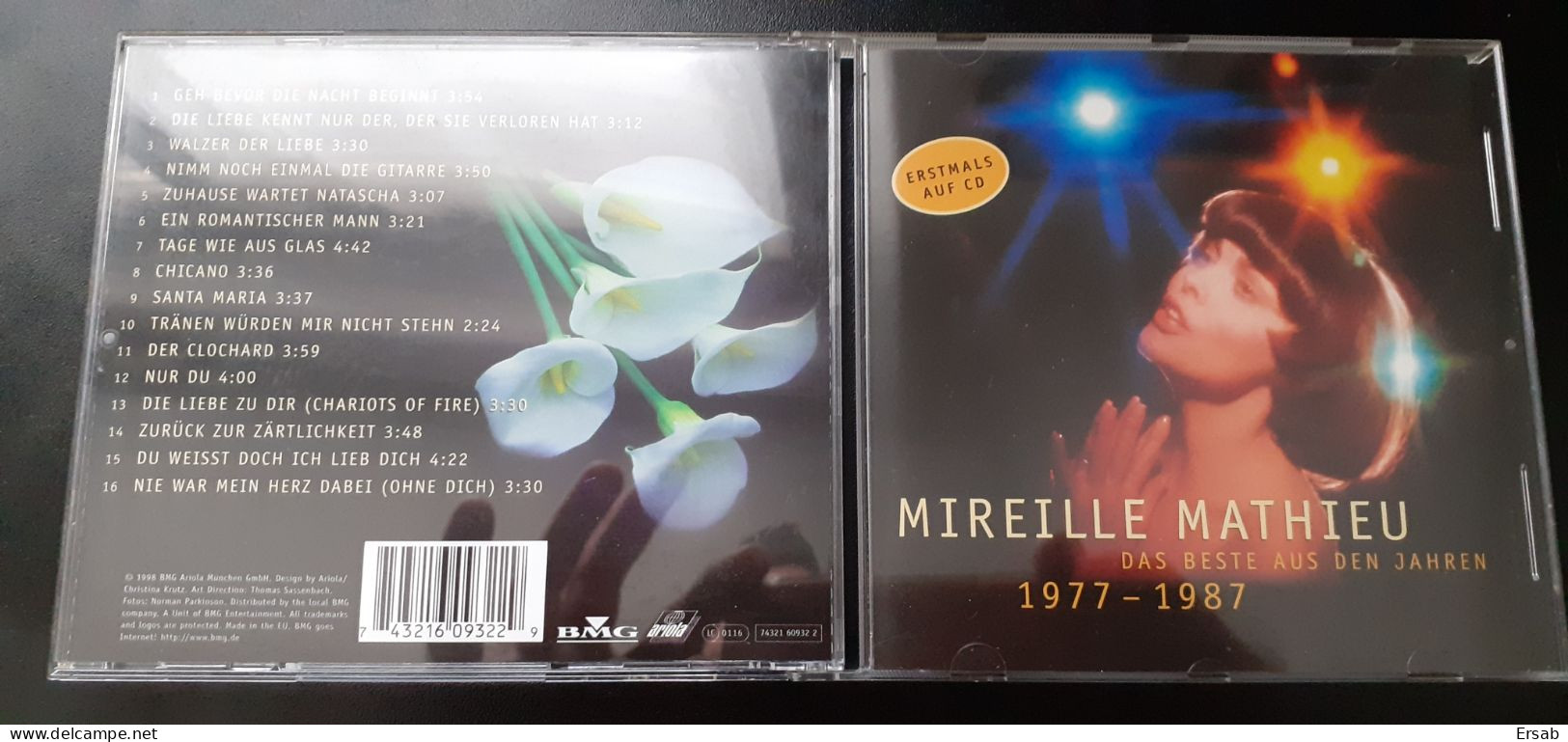 CD Mireille Mathieu Das Beste Aus Ben Jahren 1977 - 1987 - Sonstige - Franz. Chansons