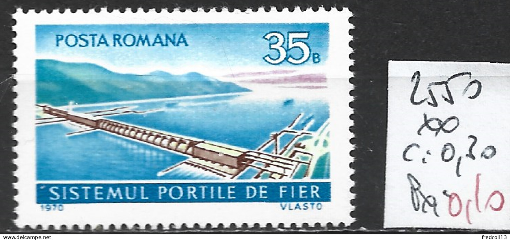 ROUMANIE 2550 ** Côte 0.30 € - Unused Stamps