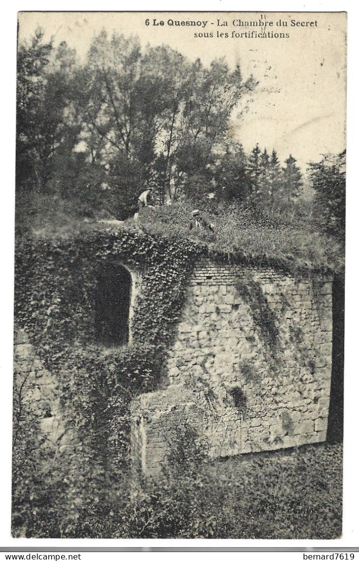 59  Le Quesnoy - La Chambre Du Secret Sous Les Fortifications - Le Quesnoy