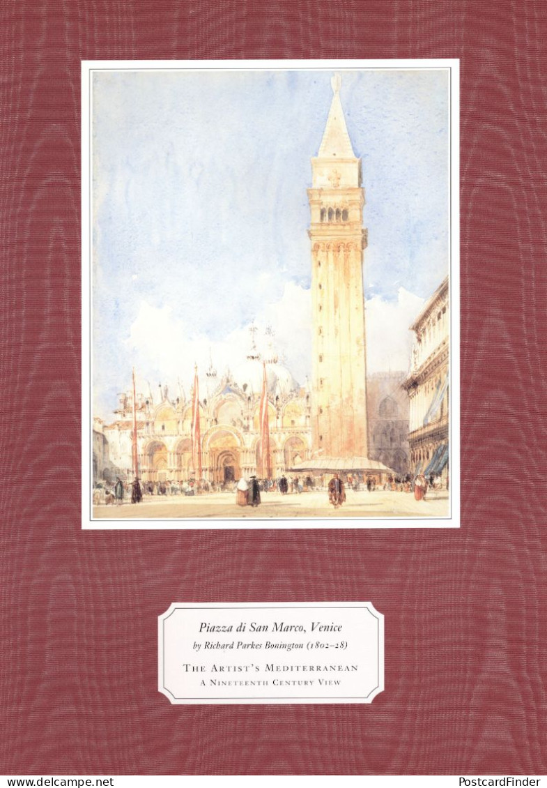 SS Arcadia Piazza Di San Marco Venice 1999 October Ship Menu - Menus