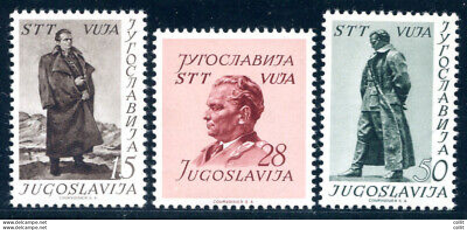 Trieste B - Compleanno Di Tito N. 52/54 - Mint/hinged