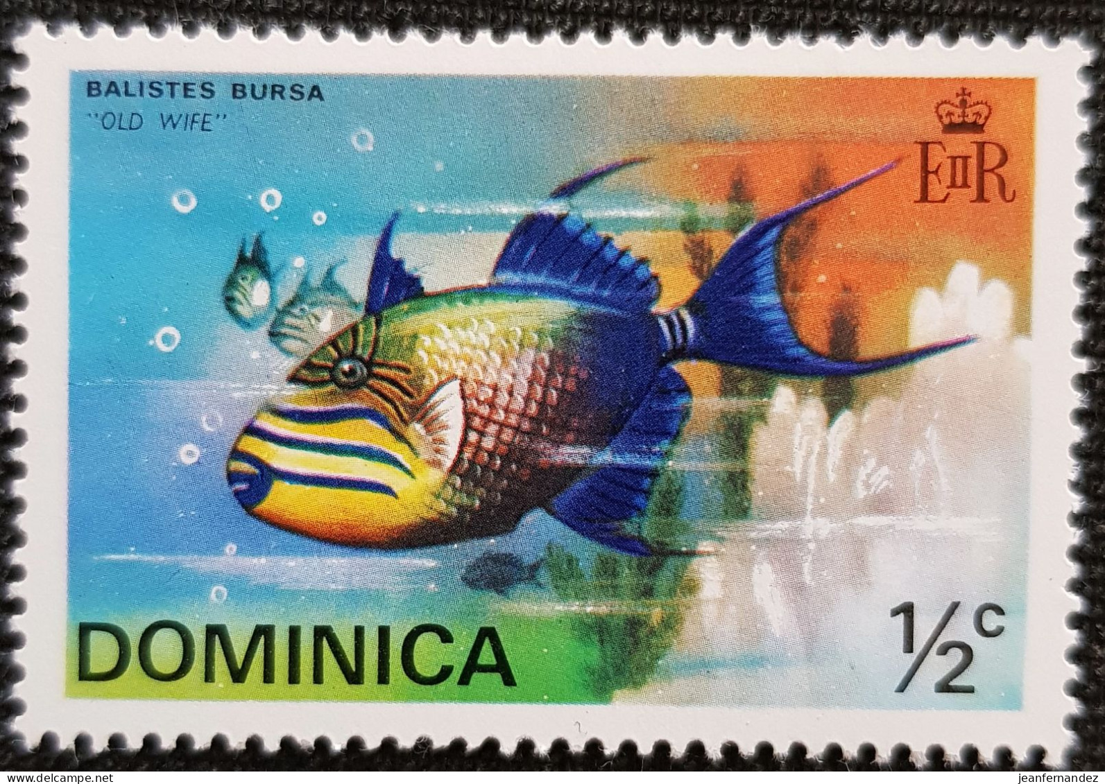 Dominique 1975 Fish  Stampworld N° 427 - Dominique (1978-...)