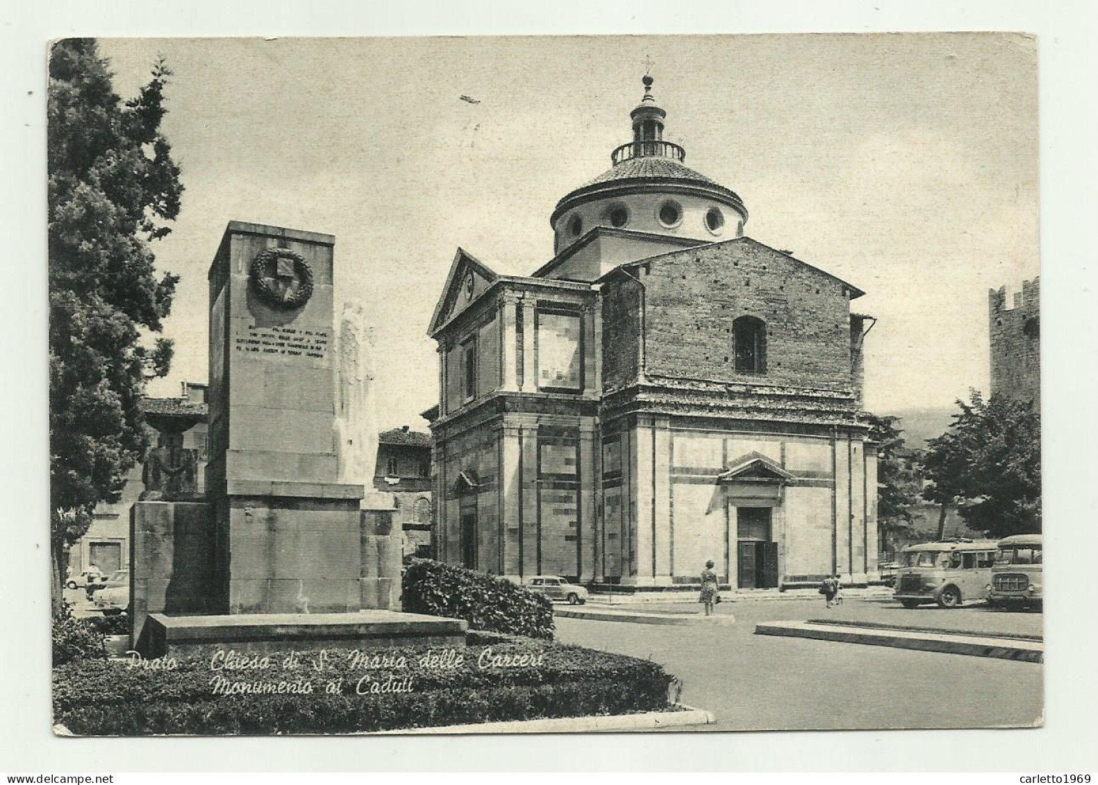 PRATO - CHIESA DI S.MARIA DELLE CARCERI  - VIAGGIATA FG - Prato