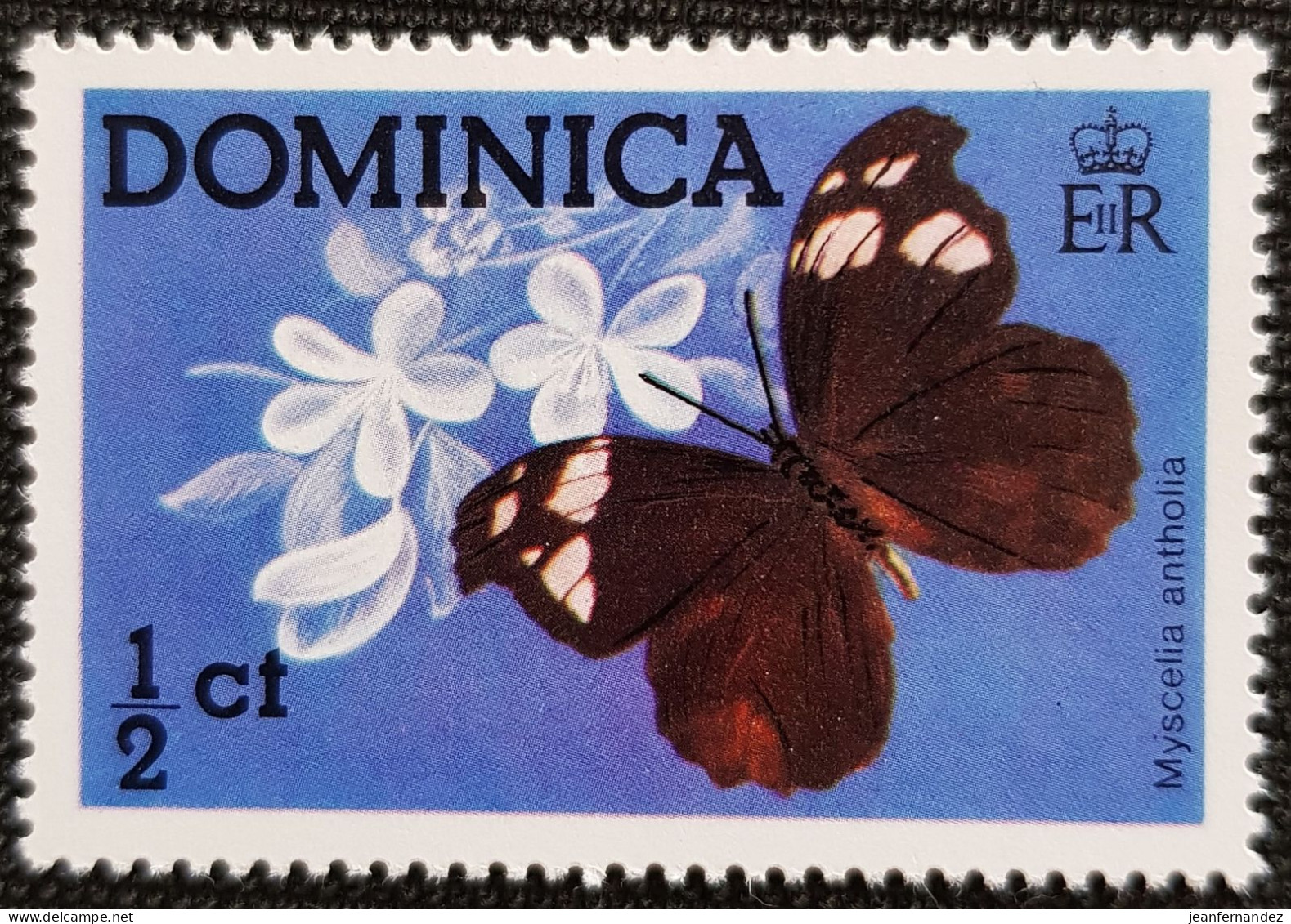 Dominique 1975 Dominican Butterflie  Stampworld N° 434 - Dominica (1978-...)