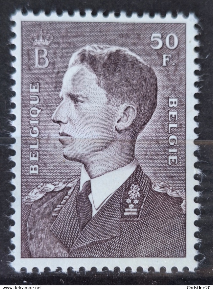 Belgique 1952 N°879  Infime Adhérence  ** TB Cote 110€ - Nuevos