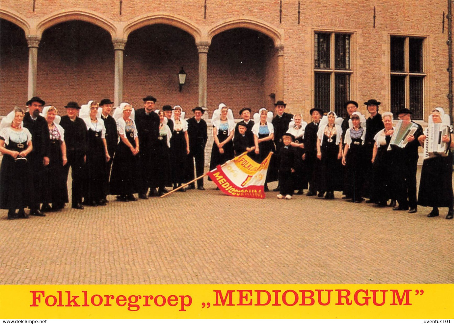 CPSM Middelburg-Folkloregroep-Medioburgum-Timbre     L2784 - Middelburg