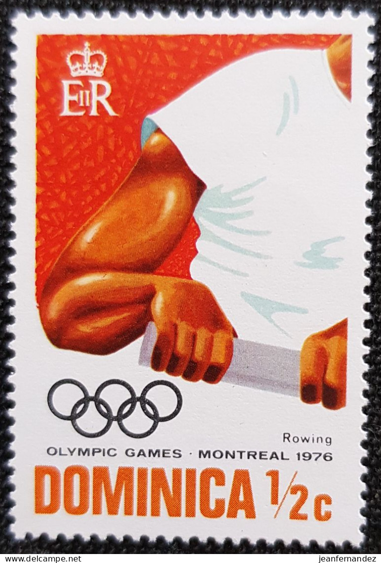 Dominique 1976 Olympic Games - Montreal, Canada  Stampworld N° 486 - Dominica (1978-...)