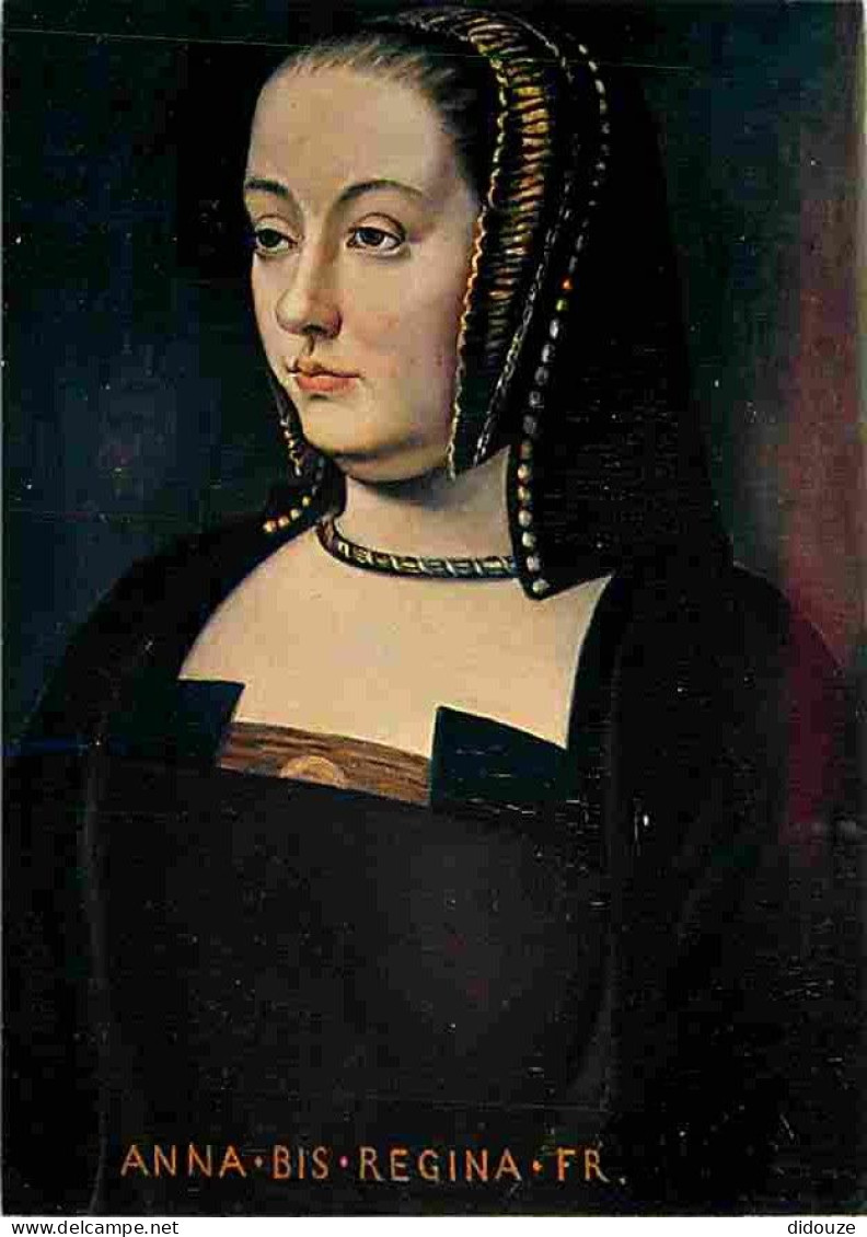 Histoire - Peinture - Portrait - Anne De Bretagne - Femme De Charles VIll Puis De Louis XII - Carte Neuve - CPM - Voir S - History