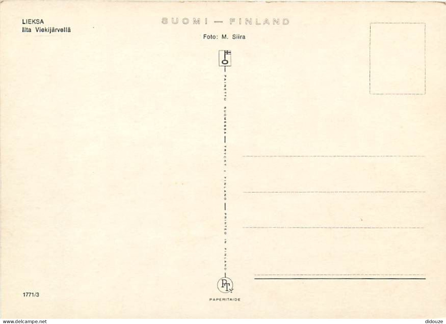 Finlande - Lieksa - Llta Viekijärvellä - CPM - Carte Neuve - Voir Scans Recto-Verso - Finland