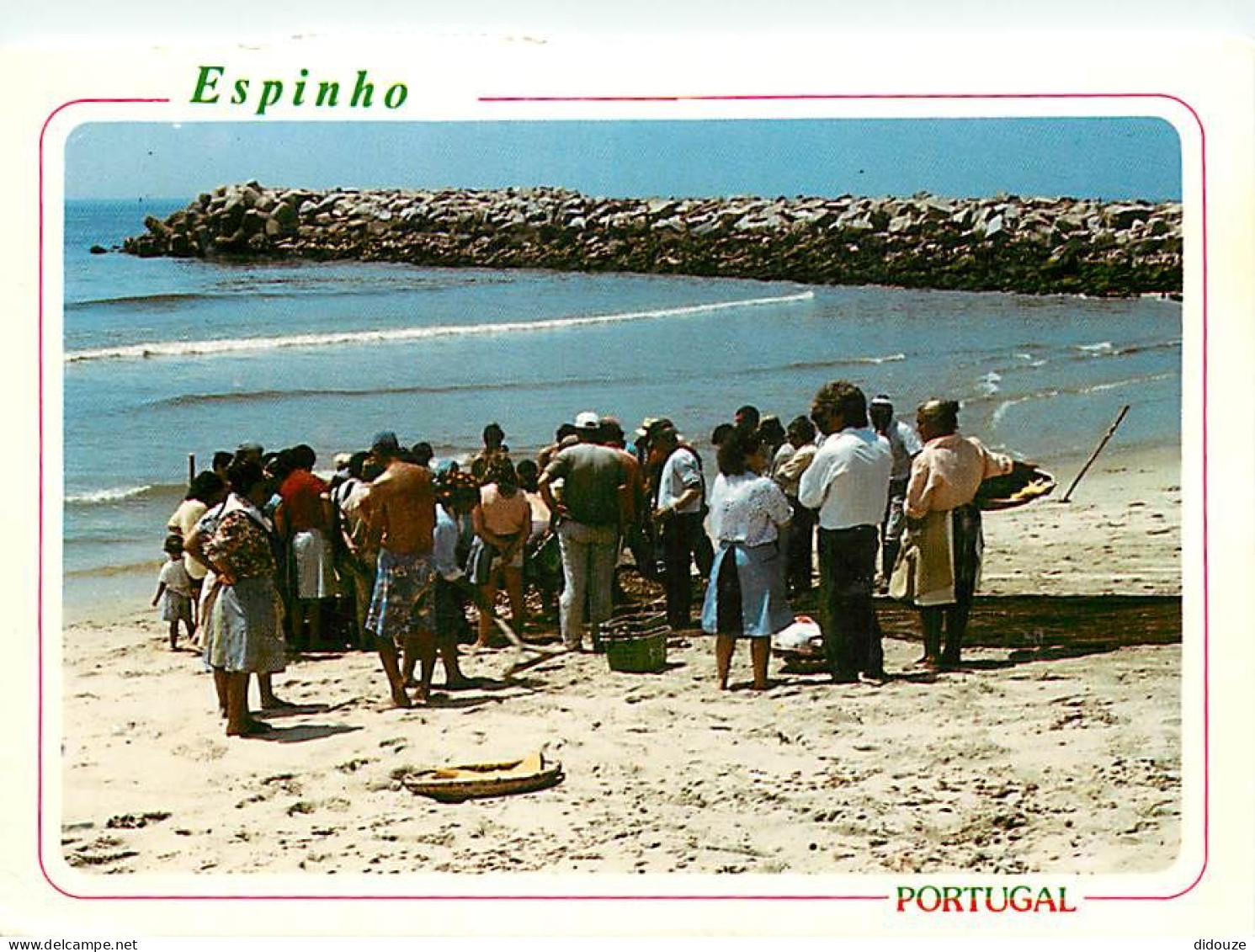 Portugal - Espinho - Chegada Do Peixe - Arrivé Du Poisson - Voir Timbre - CPM - Voir Scans Recto-Verso - Aveiro