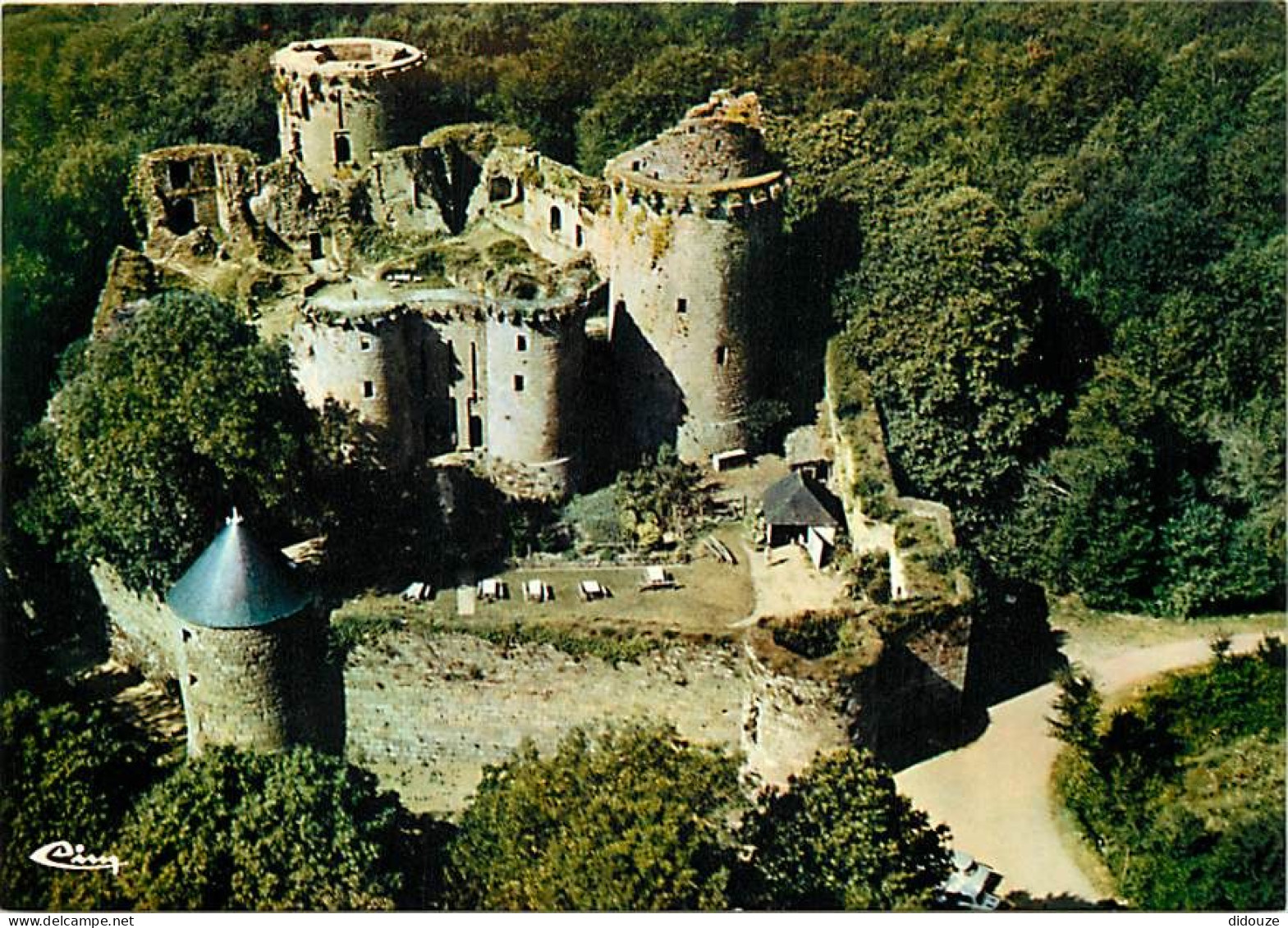 22 - Tonquédec - Les Ruines Du Château - Vue Aérienne - CPM - Voir Scans Recto-Verso - Tonquédec