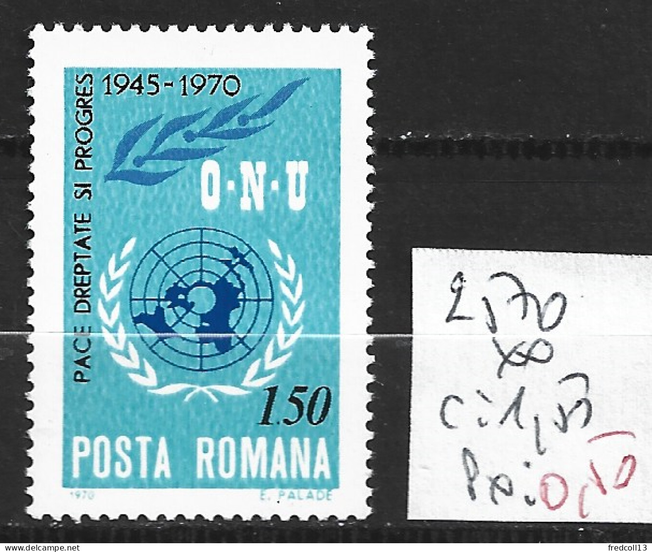 ROUMANIE 2570 ** Côte 1.50 € - Unused Stamps