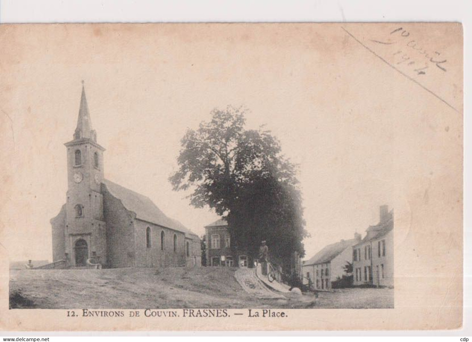 Cpa Frasnes  1914 - Couvin