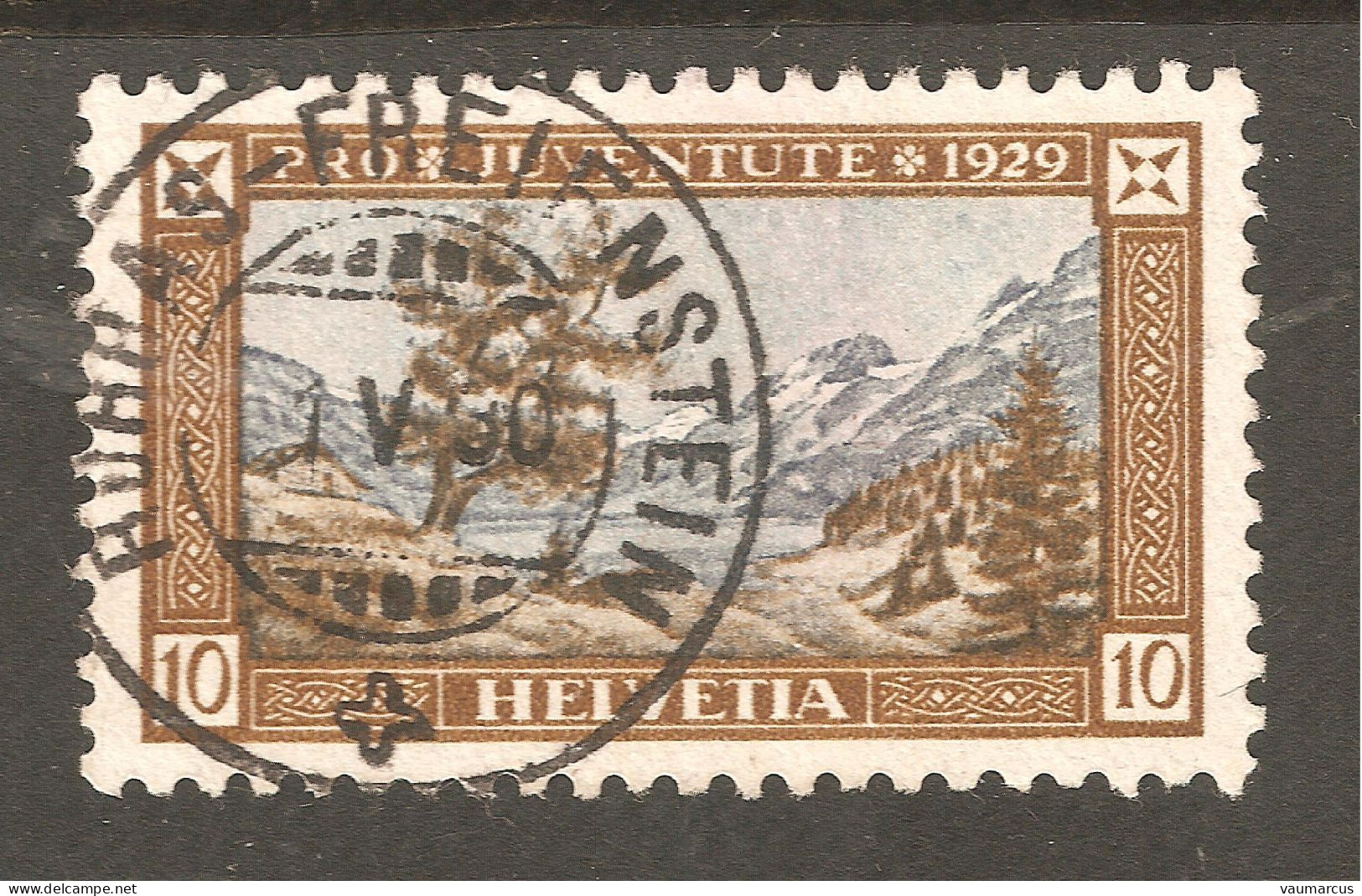1929 Zu J 50 PRO JUVENTUTE Obl. RORBAS-FREIENSTEIN 1.5.30 LUXE Voir Description - Used Stamps