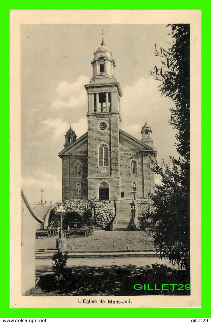 MONT JOLI, QUÉBEC - L'ÉGLISE DE MONT JOLI - CIRCULÉE EN 1986 - - Autres & Non Classés